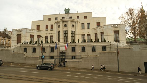 Ambasada Francuske u Pariskoj ulici na Kalemegdanu