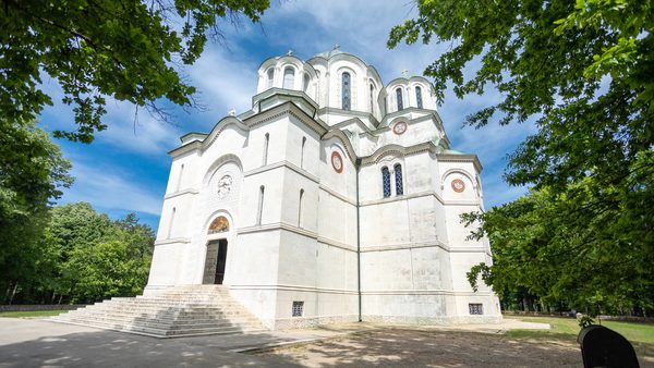 Beli mermer crkve Svetog Đorđa na Oplencu