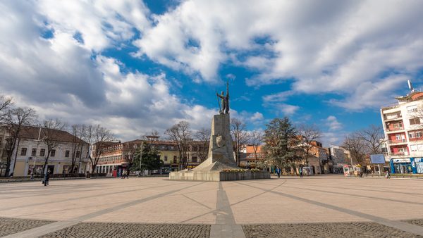 Kraljevo i reka Ibar u smiraj dana